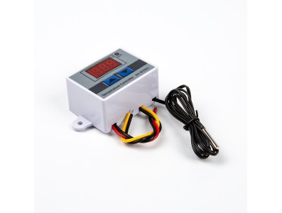 Controlador de Temperatura Digital XH-W3001 24V DC 240W, Termostato Microcomputador, Interruptor, Cabo 1 m - Imagem 4