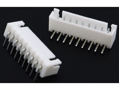 Conector header XH 2,54 mm 9 pinos com pinos dobrados - Imagem 1