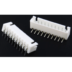 Conector header XH 2,54 mm 10 pinos com pinos dobrados