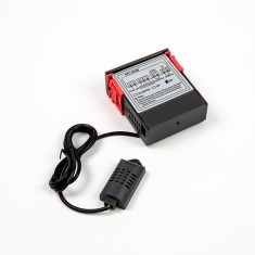 Controlador de temperatura ajust&aacute;vel STC-3028 DC24V, display duplo para duas temperaturas, cabo 1 m