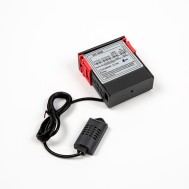 Controlador de temperatura ajust&aacute;vel STC-3028 DC24V, display duplo para duas temperaturas, cabo 1 m