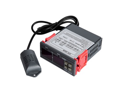 Controlador de Temperatura Ajust&aacute;vel STC-3028 AC 110-220V, Display Duplo, Dupla Temperatura, Cabo 1 m - Imagem 4