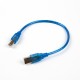 Cabo USB 2.0 A-B macho 0,3 m (0,98 ft) - Thumb - 1