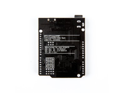 Placa Arduino R3 WiFi com ATmega328P (32KB Flash) e ESP8266 (32Mbit Flash) USB-TTL CH340G - Imagem 3