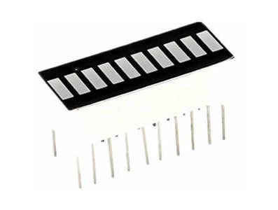 Display LED verde 10 segmentos, acess&oacute;rio para Arduino - Imagem 6