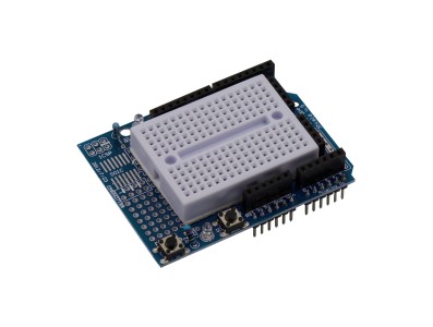 Shield Proto R3 e Breadboard 170 pontos - Imagem 1