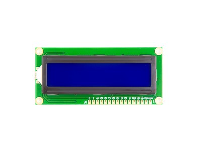 Display LCD1602 backlight azul 5V compat&iacute;vel com Arduino - Imagem 1