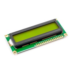 LCD1602 16x2 retroilumina&ccedil;&atilde;o amarelo-verde 5V para Arduino