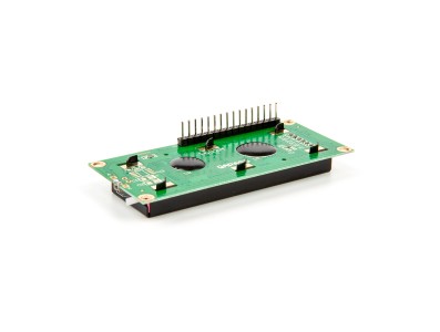 M&oacute;dulo LCD1602 com retroilumina&ccedil;&atilde;o azul e soldagem - Imagem 2