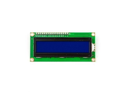 M&oacute;dulo LCD1602 com retroilumina&ccedil;&atilde;o azul e soldagem - Imagem 4