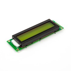 M&oacute;dulo LCD2002 com backlight amarelo-verde 5V MOQ 100