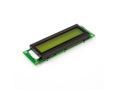M&oacute;dulo LCD2002 com backlight amarelo-verde 5V MOQ 100 - Imagem 1