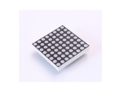 Matriz 8x8 de LEDs vermelha 64 LEDs 3 mm CA 80 mcd 32 x 32 mm - Imagem 7