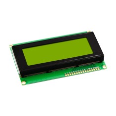Display LCD2004 com backlight amarelo verde