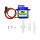 Servo Kuongshun SG90 9g 180 graus bra&ccedil;o radial 5 furos - Thumb - 1