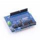 Shield driver de servos 16 canais PWM 12 bits com interface I2C PCA9685 para Arduino - Thumb - 1