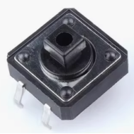 Interruptor t&aacute;til push-button quadrado 12x12x7,3 mm para Arduino