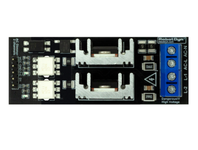 M&oacute;dulo Dimmer de Luz AC 2 Canais, Controle PWM, N&iacute;vel L&oacute;gico 3,3V/5V, 50/60 Hz 110V/220V - Imagem 1