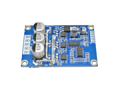 Controladora de motor brushless DC 12&ndash;36V 15A 500W placa driver para motor com Hall e sem Hall - Imagem 2