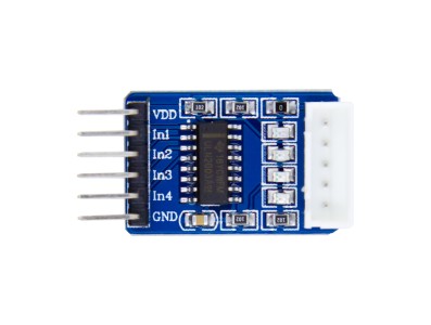 Placa driver ULN2003 para motor de passo, cor azul - Imagem 3