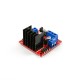 Placa driver de motor L298N 5V vermelha - Thumb - 2