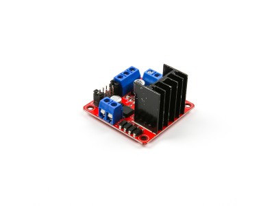Placa driver de motor L298N 5V vermelha - Imagem 3
