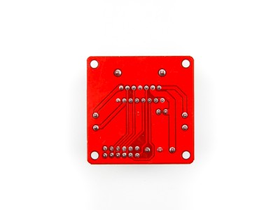 Placa driver de motor L298N 5V vermelha - Imagem 6