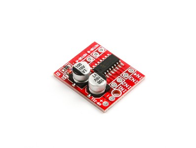 M&oacute;dulo driver motor DC/Stepper 2 canais MX1508 PWM regulador de velocidade ponte H dupla mini melhor que L298N - Imagem 5