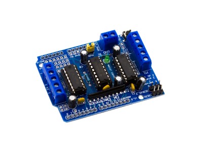 Placa driver de motores L293D para Arduino (shield) - Imagem 1