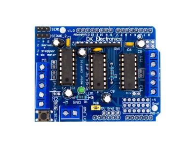 Placa driver de motores L293D para Arduino (shield) - Imagem 5