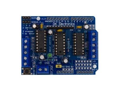 Placa driver de motores L293D para Arduino (shield) - Imagem 6