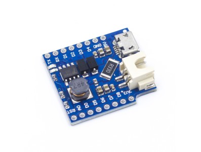 WeMos D1 Placa carregadora de bateria de l&iacute;tio com conector Mini USB - Imagem 2