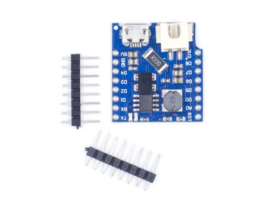 WeMos D1 Placa carregadora de bateria de l&iacute;tio com conector Mini USB - Imagem 5