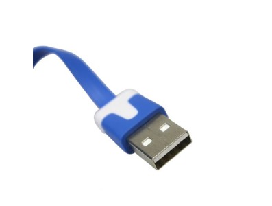 Cabo Micro USB 1m Azul - Imagem 2