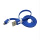 Cabo Micro USB 1m Azul - Thumb - 4