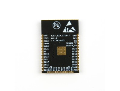 M&oacute;dulo WiFi e Bluetooth de baixo consumo com CPU Dual-Core, porta Ethernet e MCU ESP-3212 / ESP-32S - Imagem 1