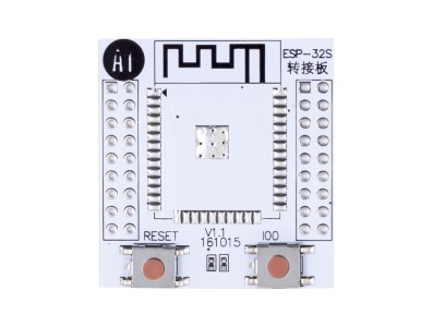 Placa adaptadora (patch board) para m&oacute;dulo da s&eacute;rie ESP-32S - Imagem 1