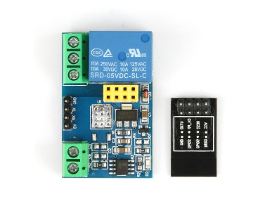 M&oacute;dulo rel&eacute; ESP8266 5V WiFi para Arduino com controle remoto via app m&oacute;vel - Imagem 1