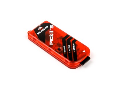 Programador e simulador PICKIT3 com logo da Microchip - Imagem 5