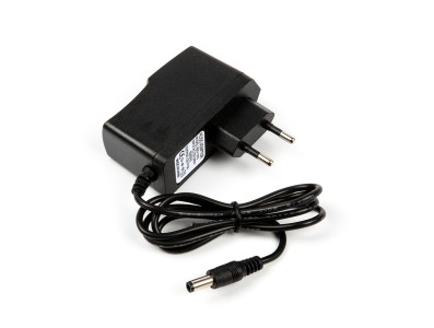Adaptador 12V 1A com plug UE sem indicador luminoso - Imagem 1