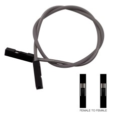 Cabo Dupont 1 pino f&ecirc;mea a f&ecirc;mea, 24 AWG, 20 cm, cor aleat&oacute;ria