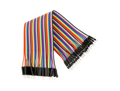Cabo Dupont macho-macho 40 pinos 20 cm 24 AWG - Imagem 3