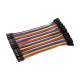 Cabo Dupont f&ecirc;mea-f&ecirc;mea 40 pinos 10 cm 24 AWG - Thumb - 2