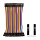 Cabo Dupont f&ecirc;mea-f&ecirc;mea 40 pinos 10 cm 24 AWG - Thumb - 1