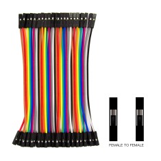 Cabo Dupont f&ecirc;mea-f&ecirc;mea 40 pinos 10 cm 24 AWG