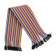 Cabo Dupont F&ecirc;mea para F&ecirc;mea 40 pinos 30 cm 24 AWG - Thumb - 3