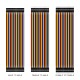Fita Dupont 40 pinos macho para f&ecirc;mea 30 cm 24 AWG para placas Arduino - Thumb - 1