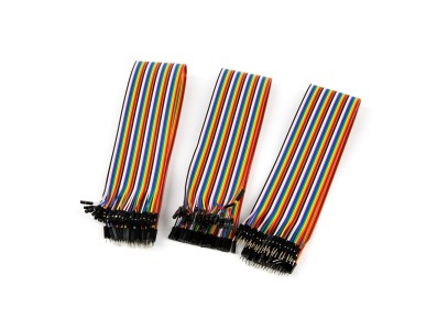 Linha Dupont f&ecirc;mea-f&ecirc;mea 40 pinos 40 cm 24 AWG - Imagem 6