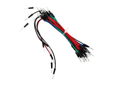 30 Cabos Jumper Flex&iacute;veis para Breadboard - Imagem 3