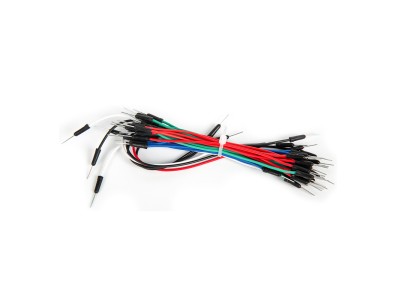 30 Cabos Jumper Flex&iacute;veis para Breadboard - Imagem 4